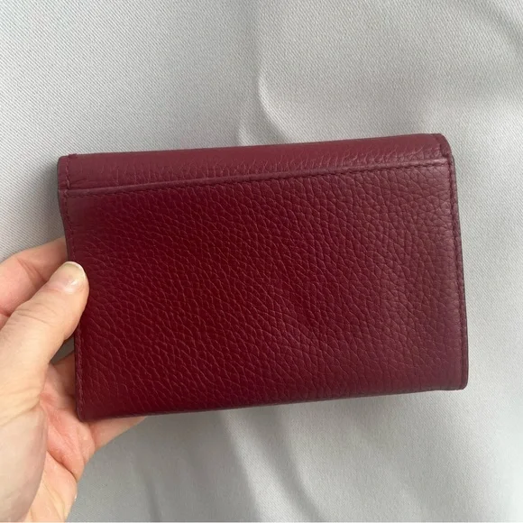 Kate Spade Jackson Street Meredith Wallet in Fig Jam Red - Picture 2 of 3